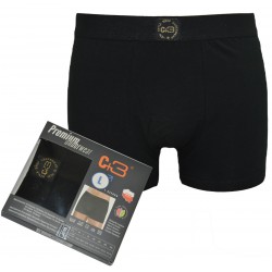 Bokserki C+3 PREMIUM UNDERWEAR CZARNE