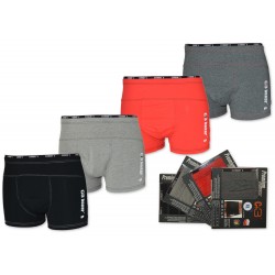 Bokserki Męskie Premium C+3 VBE-403 – 4 Kolory, Wąska Guma