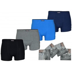Bokserki Męskie Premium C+3 VBE-656 – minimalistycznym stylu 4 Kolory