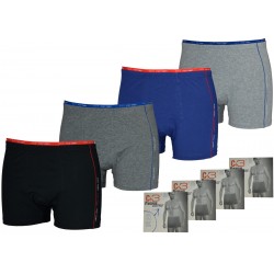 Bokserki Męskie Premium C+3 VBE-460 – Klasyczne, 4 Kolory, Ekologiczne