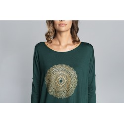 Piżama ITALIAN FASHION  Mandala 3/4rękaw 3/4spodnie