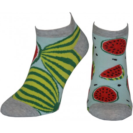 Stopki damskie Milena Niebieskie Arbuzy r. 37-41 Stopki damskie Milena Niebieskie Arbuzy r. 37-41