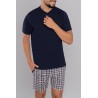 Piżama Męska Italian Fashion Wadim kr.kr.
