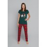 Piżama ITALIAN FASHION Santa kr.dł. zieleń Piżama ITALIAN FASHION Santa kr.dł. zieleń