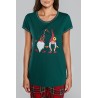 Piżama ITALIAN FASHION Santa kr.dł. zieleń Piżama ITALIAN FASHION Santa kr.dł. zieleń