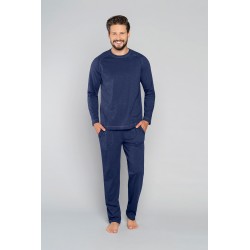 Piżama Męska Italian Fashion Hass dł.dł.