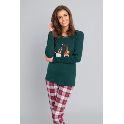 Piżama ITALIAN FASHION Mossi zielona