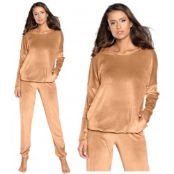 Italian Fashion Dres Damski Juga Camel