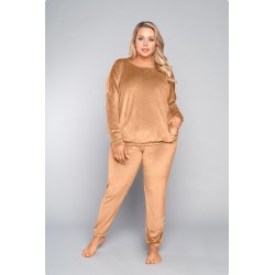 Italian Fashion Dres Damski Juga Camel
