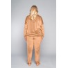Italian Fashion Dres Damski Juga Camel