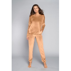 Italian Fashion Dres Damski Juga Camel