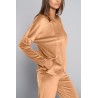 Italian Fashion Dres Damski Juga Camel