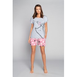 Piżama ITALIAN FASHION LUNA kr.kr. j. mel.