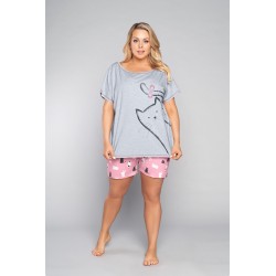 Piżama ITALIAN FASHION LUNA kr.kr. j. mel.