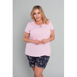 Piżama ITALIAN FASHION Celestina kr.kr. róż