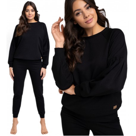 Italian Fashion Dres Damski Parma czarny Italian Fashion Dres Damski Parma czarny
