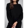 Italian Fashion Dres Damski Parma czarny Italian Fashion Dres Damski Parma czarny