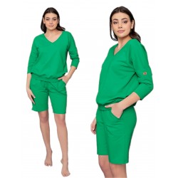 Italian Fashion Komplet Damski Karina Zielony