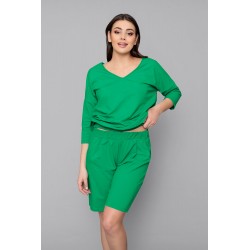 Italian Fashion Komplet Damski Karina Zielony