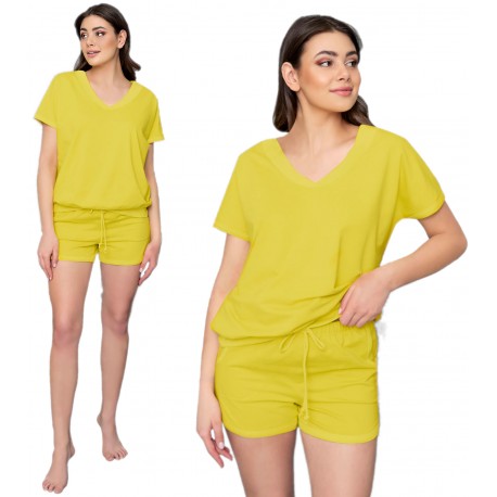 Italian Fashion Komplet Damski Etna Żółty Italian Fashion Komplet Damski Etna Żółty