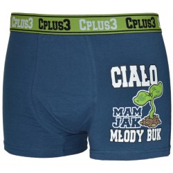 Bokserki "CIAŁO MAM JAK MŁODY BUK" GR