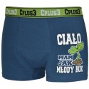 Bokserki "CIAŁO MAM JAK MŁODY BUK" GR
