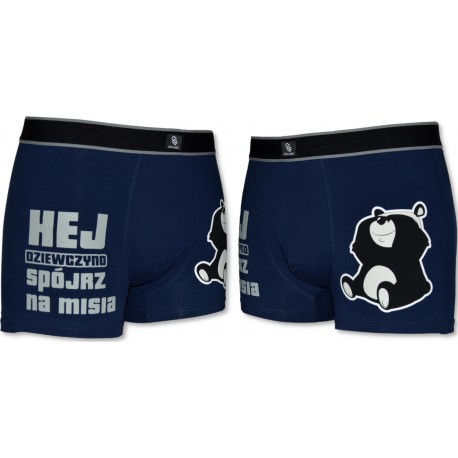 Bokserki C+3 HEJ DZIEWCZYNO SPÓJRZ NA MISIA GR Bokserki C+3 HEJ DZIEWCZYNO SPÓJRZ NA MISIA GR