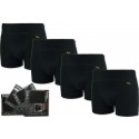 BOKSERKI PREMIUM C+3 Black Czarne 4 Sztuki