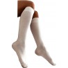 MILENA ECRU GŁADKIE PODKOLANÓWKI Damskie 37-41