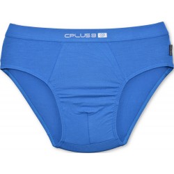 PREMIUM Slipy Męskie C+3 Oddychające Bambusowe Niebieski