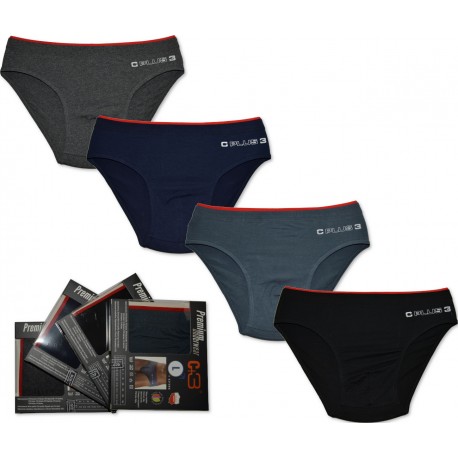 Eleganckie Męskie Slipy C+3 - 4 Kolory w Zestawie Premium Eleganckie Męskie Slipy C+3 - 4 Kolory w Zestawie Premium