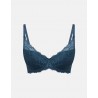 Biustonosz Gillian: Koronkowa Elegancja w Steel Blue 41071-95X