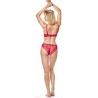 Biustonosz Push-Up Henderson Kassidy - Czerwony 35590-33X