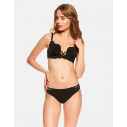 Biustonosz Henderson DELIS Push-Up | Podkreśl swój urok Czarny 36121-82X