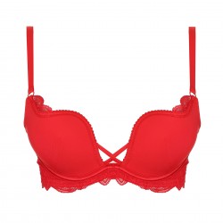 Biustonosz Henderson DELIS Push-Up Podkreśl swój urok Granat 36121-33X