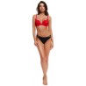 Biustonosz Henderson DELIS Push-Up Podkreśl swój urok Granat 36121-33X