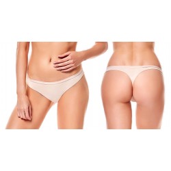 Figi Thong | Henderson Raff Stringi Beż 32275-80X