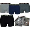 Bokserki męskie C+3 VBE-636 | Pakiet 4 sztuki