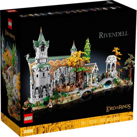 LEGO® Władca Pierścieni™ Rivendell™ - Zestaw kolekcjonerski z doliny Śródziemia™