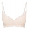 Koronkowy biustonosz push-up Henderson Audrey w pastelowym różu