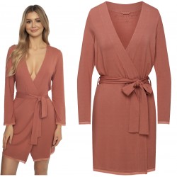 Szlafrok damski Henderson Alena - letni komfort w eleganckim stylu