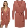 Szlafrok damski Henderson Alena - letni komfort w eleganckim stylu