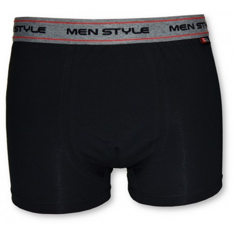 Bokserki męskie C+3 VBE-363 – „MEN STYLE”, czarne Bokserki męskie C+3 VBE-363 – „MEN STYLE”, czarne