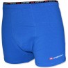 Bokserki męskie C+3 VBE-672 – „UNDERWEAR”, niebieskie