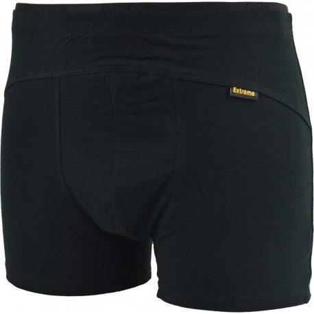 Bokserki męskie C+3 GMB-026 BLACK – czarne, bawełna z elastanem Bokserki męskie C+3 GMB-026 BLACK – czarne, bawełna z elastanem