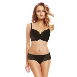 MISHA SOFT 36158-99X – czarny biustonosz z koronką