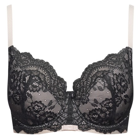 Biustonosz MISHA SOFT 36158-90X – szary, koronkowy