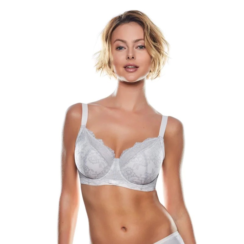 MISHA SOFT 36158-09X – szary biustonosz z koronką MISHA SOFT 36158-09X – szary biustonosz z koronką