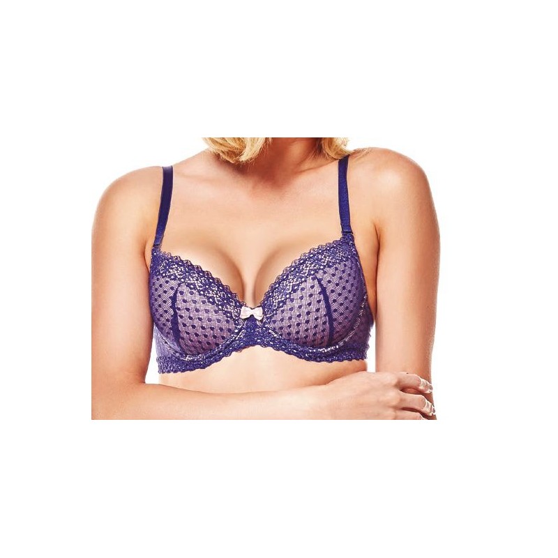 Biustonosz GLISS 36153-55X – push-up niebieski Biustonosz GLISS 36153-55X – push-up niebieski
