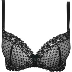 Biustonosz GLISS 36153-99X – push-up czarny